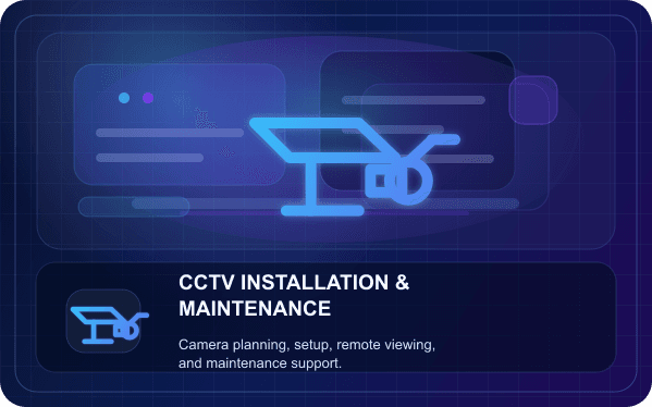 CCTV Installation & Maintenance illustration