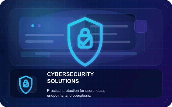 Cybersecurity Solutions illustration