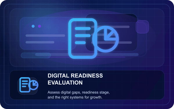 Business Digital Readiness Evaluation illustration