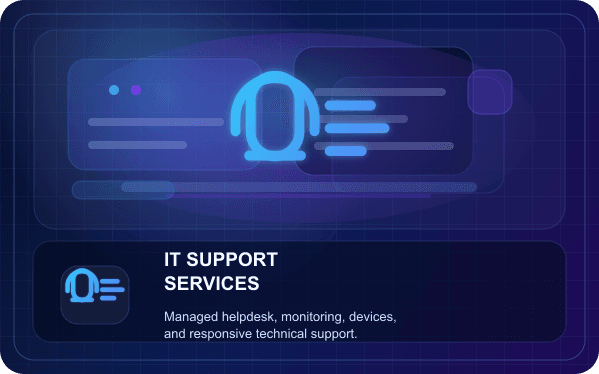 IT Support Services illustration
